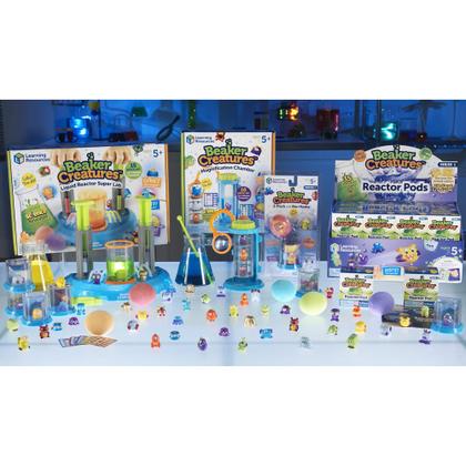 Imagem de Brinquedos Científicos Beaker Creatures Reactor Pods - Kit de Aprendizagem
