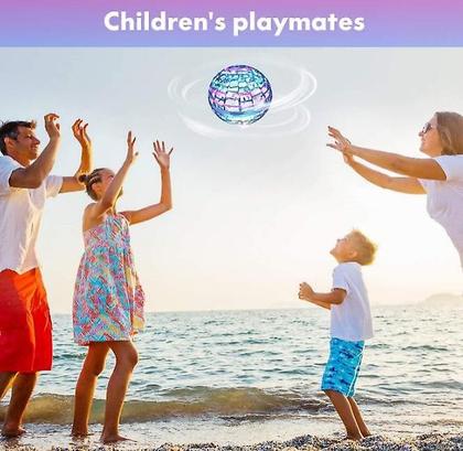 Imagem de Brinquedos de Bola Voadora, Globe Shape Magic Controller Mini Drone Flying Toy (Vermelho)