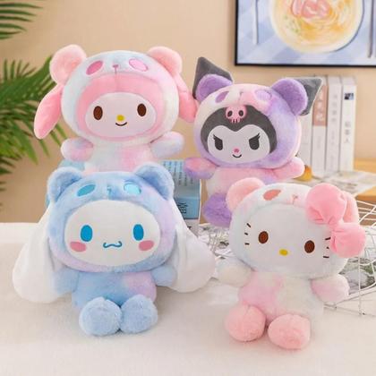 Brinquedos De Pelúcia Kawaii Sanrio Kuromi My Melody Cinnamoroll