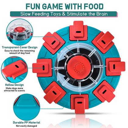 Imagem de Brinquedos de quebra-cabeça para cachorros inteligentes - Brinquedos para enriquecer e treinar cães