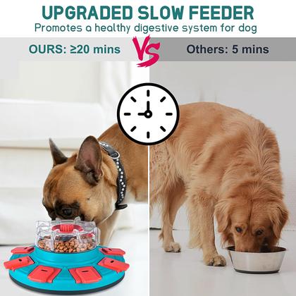 Imagem de Brinquedos de quebra-cabeça para cachorros inteligentes - Brinquedos para enriquecer e treinar cães