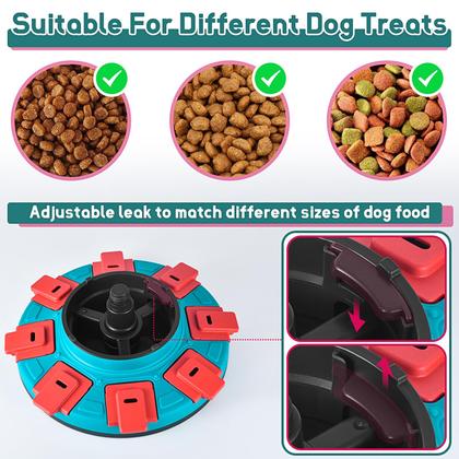 Imagem de Brinquedos de quebra-cabeça para cachorros inteligentes - Brinquedos para enriquecer e treinar cães