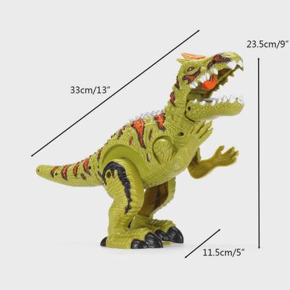 Imagem de Brinquedos Dinossauro T-Rex Com Spray de Fumaça Luz E Som E Anda e muito top.