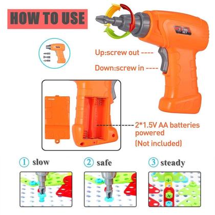 Imagem de Brinquedos Educacionais STEM para Crianças - Kit de Quebra-Cabeça com Blocos de Construção 3D