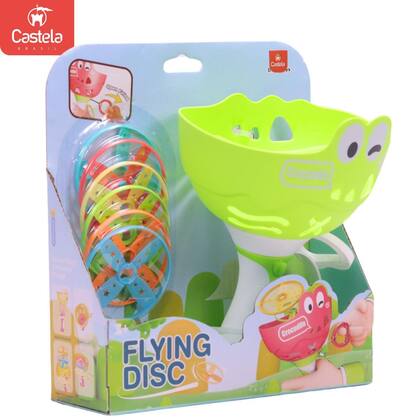 Imagem de Brinquedos Lançador de Disco a Corda Verde CBS1116B - Castela