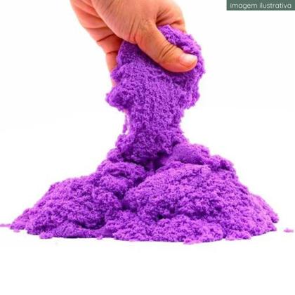 Imagem de Brinquedos Massinha de Modelar DMToy Pula Pula 6 Potes Areia Mágica