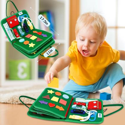 Imagem de Brinquedos Montessori Toddler Busy Board Esjay para meninos e meninas