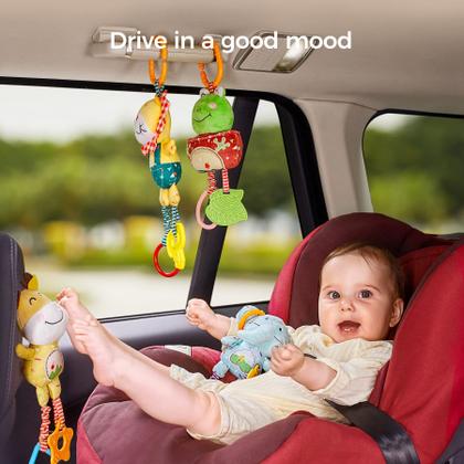 Imagem de Brinquedos para bebês TUMAMA Handbells Rattles para 0 a 12 meses, pacote com 4