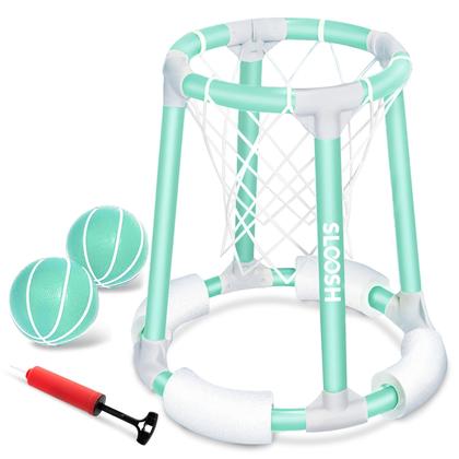 Imagem de Brinquedos Sloosh Pool Basketball Hoop com 2 bolas e bomba para crianças