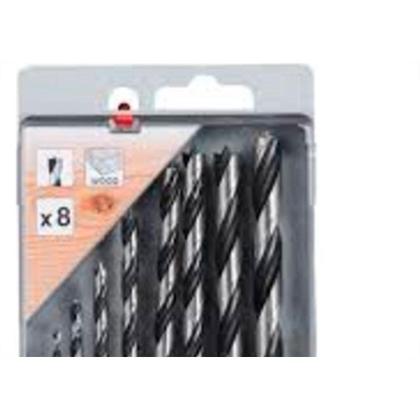 Imagem de Broca 3 Pontas Para Madeira Makita 03A10Mm Com 8 Pecas D-77257