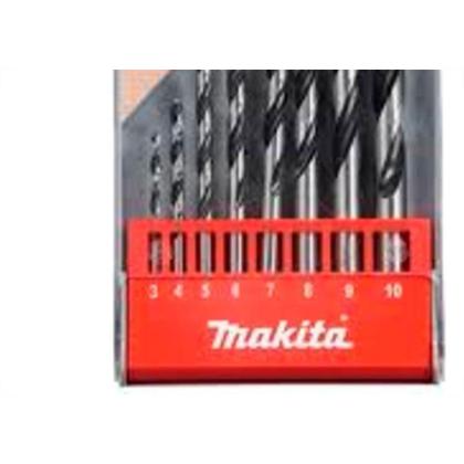 Imagem de Broca 3 Pontas Para Madeira Makita 03A10Mm Com 8 Pecas D-77257