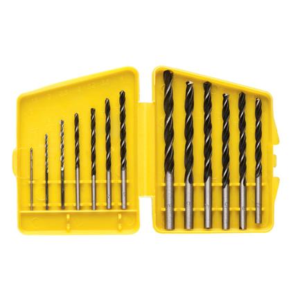 Imagem de Broca Aço Carbono Jogo C/ 13 Peças Kit P/ Madeira