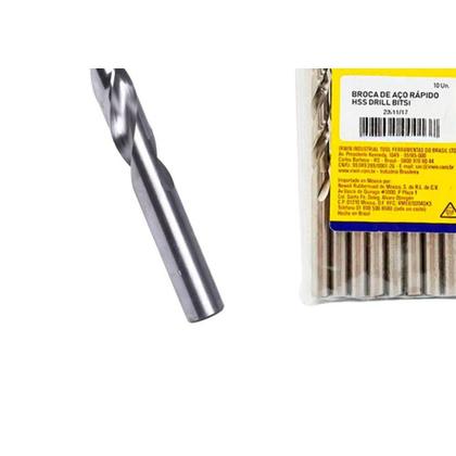 Imagem de Broca Aco Rapido Irwin 6,5Mm ./ Kit Com 10 Unidades
