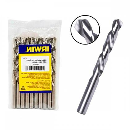 Imagem de Broca Aco Rapido Irwin 6,5Mm ./ Kit Com 10 Unidades