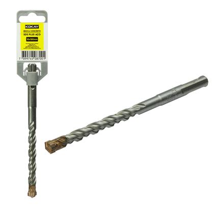 Imagem de Broca Concreto Sds Plus 10mm x 160mm em Aço c/ Engate Rápido