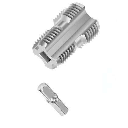 Imagem de Broca de Rosca Interna p Tubos 1/2 Polegada 3/4 Polegada