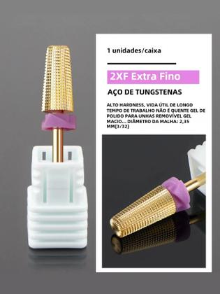 Imagem de Broca de Unha 5 em 1 com Aço de Tungstênio - Removedor de Gel e Esmalte