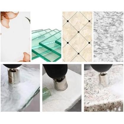 Imagem de Broca Diamantada 35mm Serra Copo Porcelanato Mármore Vidro