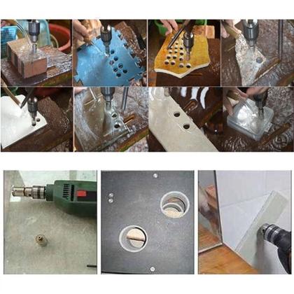 Imagem de Broca diamantada 40mm serra copo porcelanato vidro cerâmica