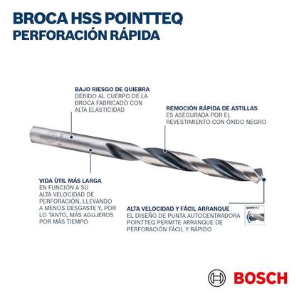 Imagem de Broca HSS DIN 338 7.5mm PointTeQ 2608577243 Bosch Unica