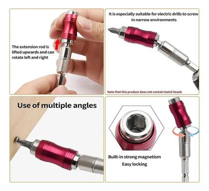Imagem de Broca Magnética Com Angulo para Parafusadeira F-196
