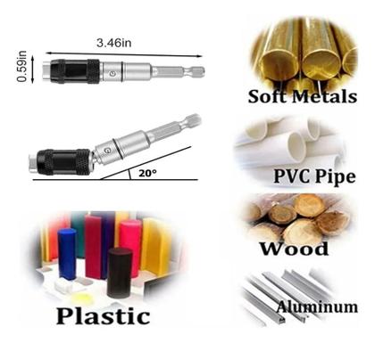 Imagem de Broca Magnética Com Angulo para Parafusadeira F-196