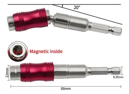 Imagem de Broca Magnética Com Angulo para Parafusadeira F-196