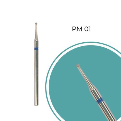 Imagem de Broca Ponta Diamantada Esferica PM 01 Brilho