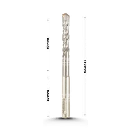 Imagem de Broca Sds Plus C/ Widea P/ Concreto E Alvenaria 10 X 110 mm
