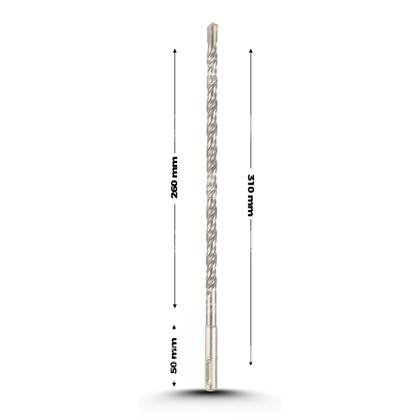Imagem de Broca Sds Plus C/ Widea P/ Concreto E Alvenaria 10 X 310 Mm