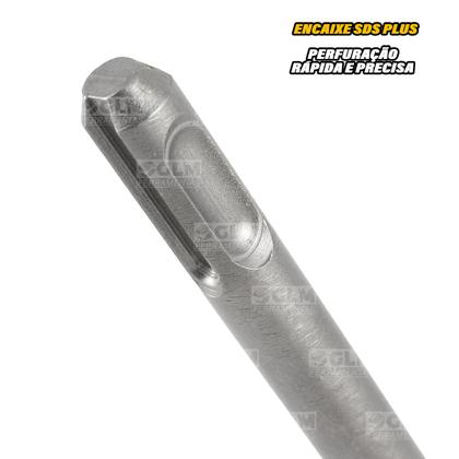 Imagem de Broca Sds Plus C/ Widea P/ Concreto E Alvenaria 12 X 210 Mm