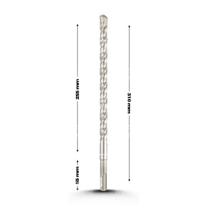 Imagem de Broca Sds Plus C/ Widea P/ Concreto E Alvenaria 14 X 310 Mm