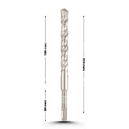 Imagem de Broca Sds Plus C/ Widea P/ Concreto E Alvenaria 20 X 210 Mm