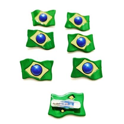 Imagem de Broche bandeira do brasil