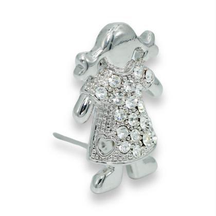 Imagem de Broche Menino ou Menina Strass BRG1111