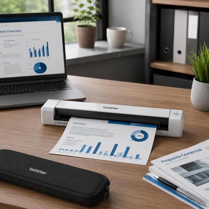 Imagem de Brother DS-640 Scanner Portátil USB 600 dpi A4