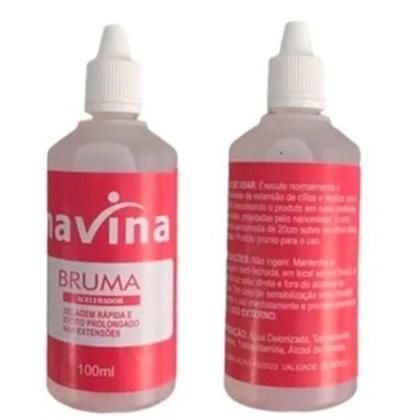 Imagem de Bruma Aceleradora De Cola Para Extensão Cílios Navina 100Ml