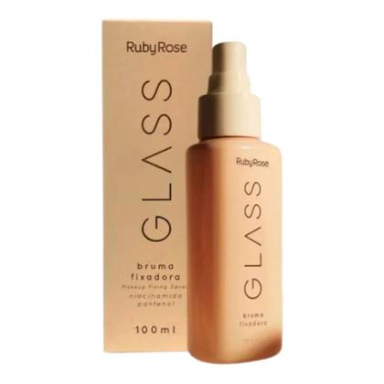 Imagem de Bruma facial fixadora glass - rubyrose