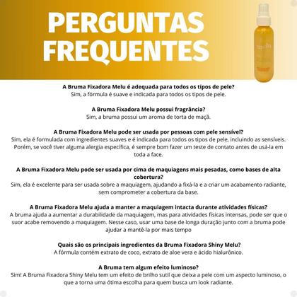 Imagem de Bruma Fixadora Melu by Ruby Rose Shiny 100ml Rr-4801