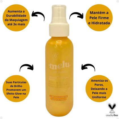 Imagem de Bruma Fixadora Melu by Ruby Rose Shiny 100ml Rr-4801