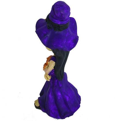 Imagem de Bruxinha Com Pet 10003 Em Resina 16Cm