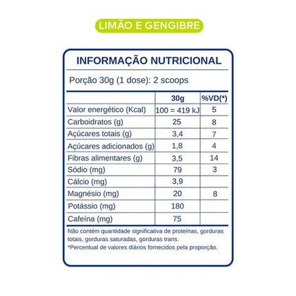 Imagem de BT Nitrato Dobro Limao e Gengibre com Cafeina 450g - Dobro