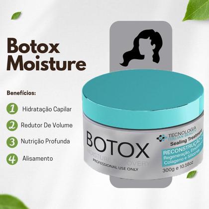 Imagem de Btox Mega Liso Alisamento Detok Italian Beauty Terapia 300Gr