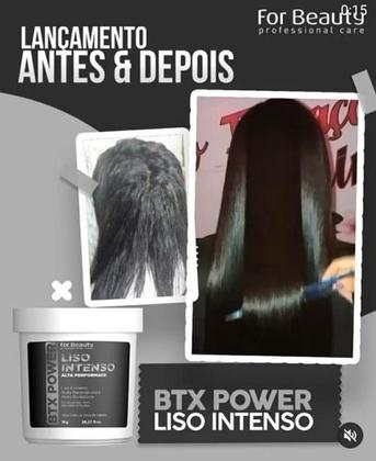 Imagem de Btx Power Liso Intenso 1kg + Btx Orgânico  For Beauty 1kg