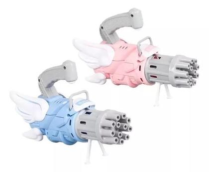Imagem de Bubble Machine Soap Brinquedo Bolhas De Sabão Elétrico