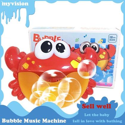 Imagem de Bubble Machine Wokex Crab Bath Blowing Bubble Puzzle