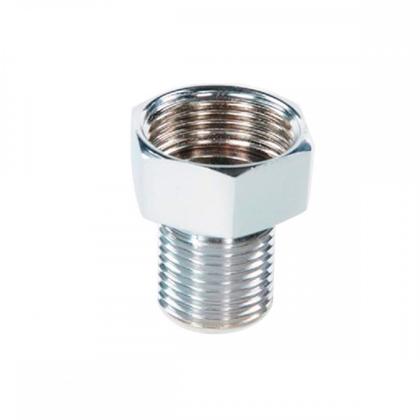 Imagem de Bucha Aumento Torneira Metais Rei Latao Cromado 1/2X3/4  10096 ./ Kit Com 6