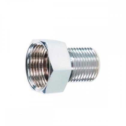 Imagem de Bucha Aumento Torneira Metais Rei Latao Cromado 1/2X3/4  10096 ./ Kit Com 6