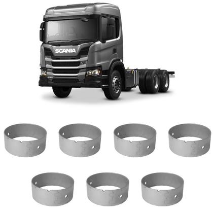 Imagem de Bucha Eixo Comando Scania G360 G380 G440 2008 a 2022 Mahle EC141 STD