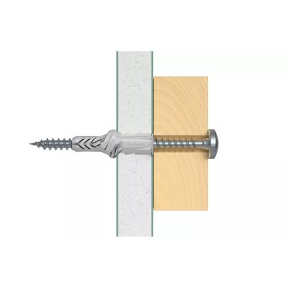 Bucha Nylon Universal UX 10x60mm fischer Imagem de Bucha Nylon Universal UX 10x60mm fischer